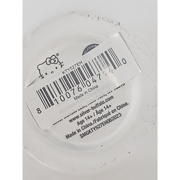 Sanrio Hello Kitty Face 3" Ceramic Mini Planter w/ Artificial Succulent NEW - Picture 4 of 5